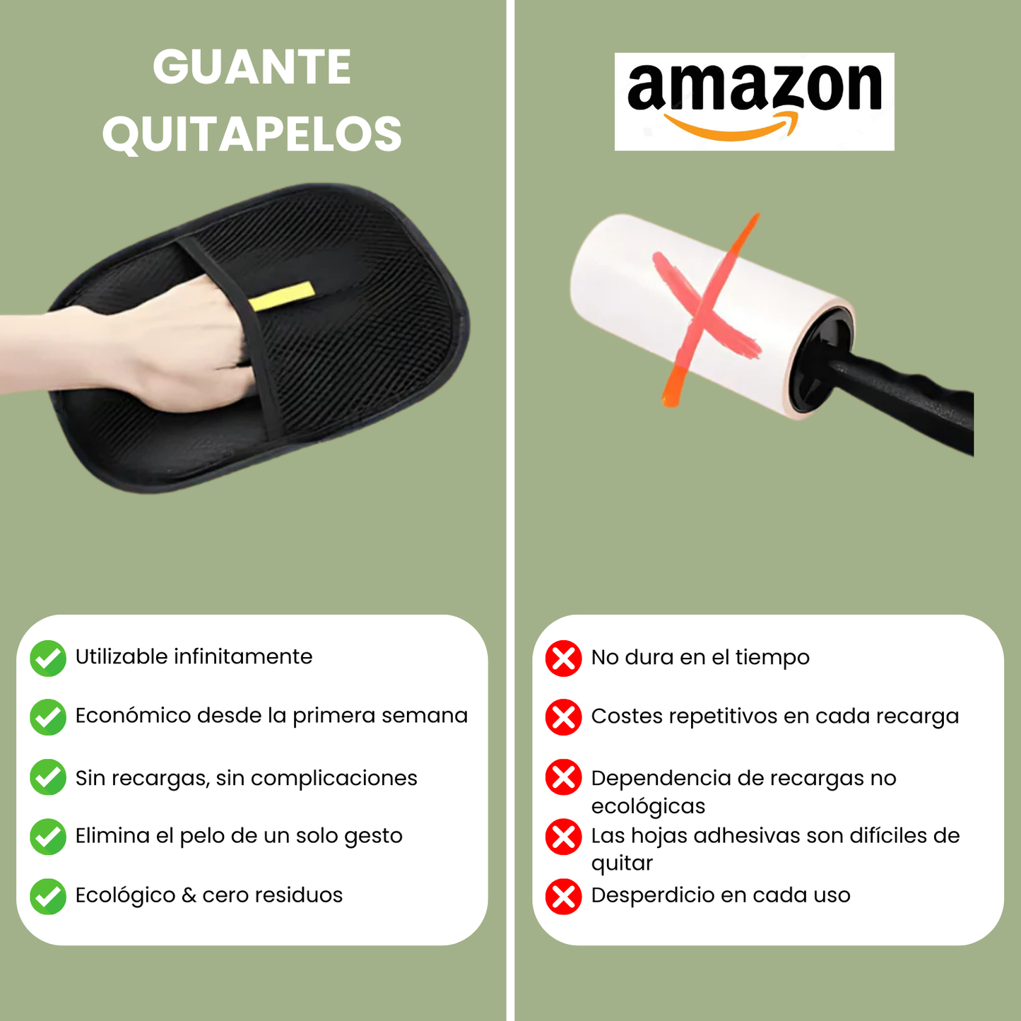 FurFree™ – Guante Quitapelos Reutilizable y Ecológico